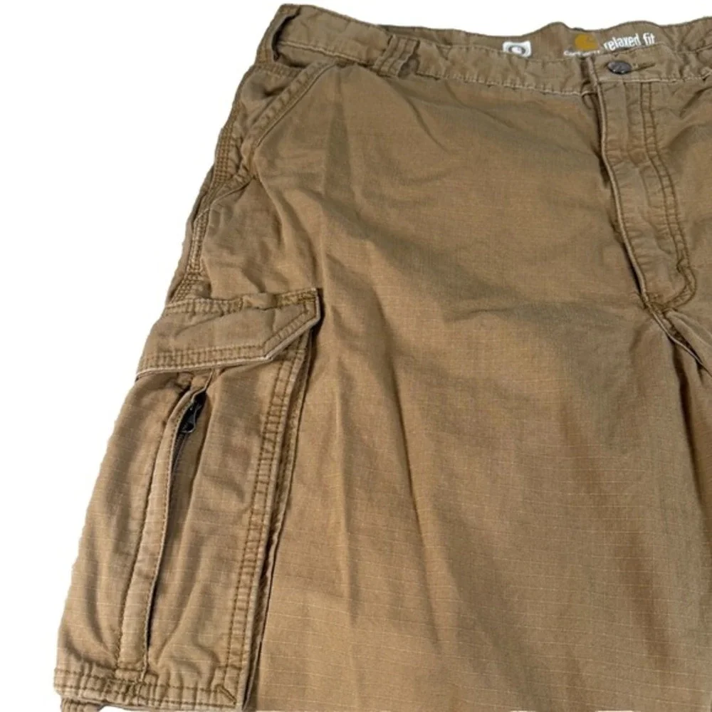 Carhartt 101148 Cargo Work Pant 42x32‎ Relaxed Fit Ripstop Field Khaki Utility